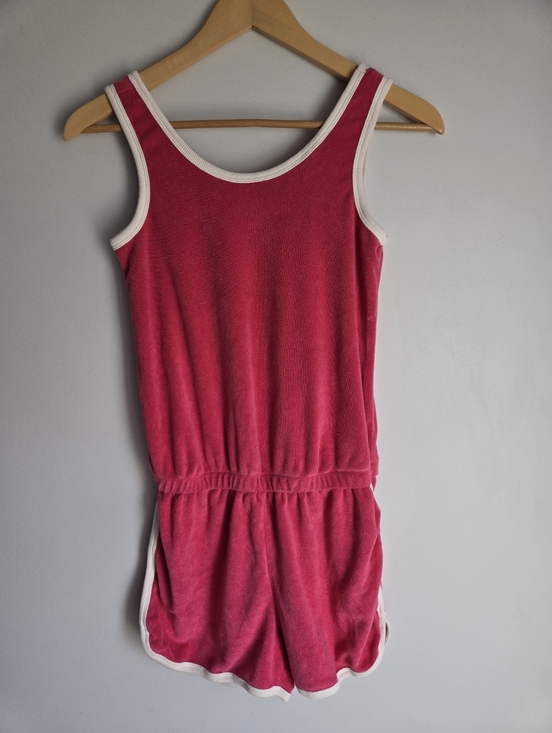 GAP Other - GAP Hot Pink Tank One-Piece with White Trim